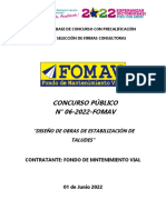 Documento Base Concurso No. 06-2022-Fomav