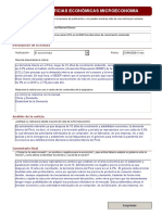 Analisis de Noticias Economicas 1