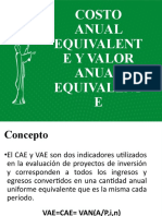 clase 7-COSTO ANUAL EQUIVALENTE Y VALOR ANUAL EQUIVALENTE