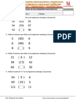 EVALUACIÓN MENSUAL RM - 4TO. VALE