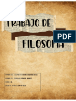 Segundo Trabajo de Filosofia