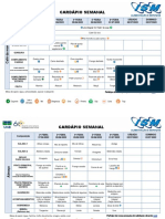 Semanal de refeições completo e balanceado