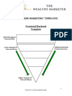 "Maximizing Marketing" Templates Frontend/Backend Template