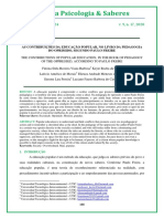 AS CONTRIBUIÇÕES DA EDUCAÇÃO POPULAR, NO LIVRO DA PEDAGOGIA DO OPRIMIDO, SEGUNDO PAULO FREIRE