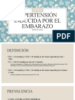 Hipertensión Inducida Por El Embarazo: Rocío M. Tagle