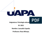 Tarea 3 Psicologia