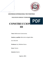 Definiciones Constructivas