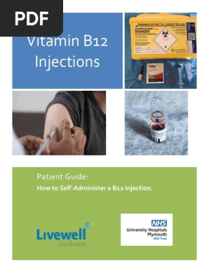 Self-Administering B12 Injection Guide | PDF | Syringe