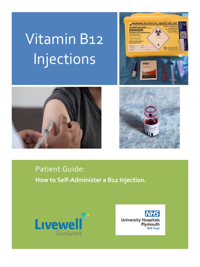 Self-Administering B12 Injection Guide | PDF | Syringe