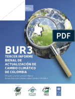 Informe Cambio Climático Bur3 - Colombia