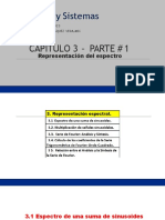 Representación espectral señales