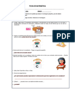 Ficha de Organizacion de Tablas Matematica ANA 5°