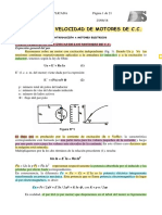 Control de velocidad de motores de CC