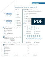 FA - 46-75 Lectura y Escritura de Números Hasta El 19