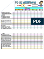 Registro de Asistencia Mes de Junio