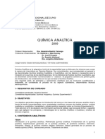 Quimica Analitica 2009