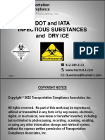 Infectious Substance & Dry Ice Complete DOT & IATA 63rd v22.0