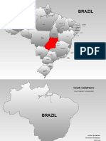 Mapa dos estados brasileiros