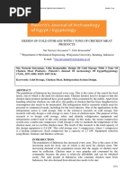 Design of Cold Storage With 3 Tons of Chicken Meat Products: Nia Nuraeni Suryaman, Udin Komarudin