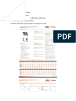 Batería Pb-ácido: Caracterización y mediciones