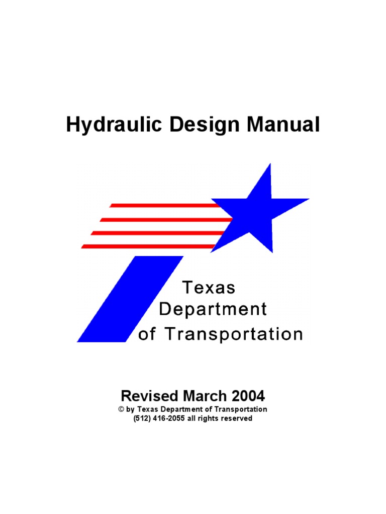 Hydraulic Design Manual PDF