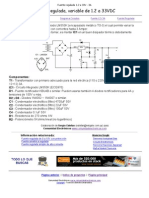 Fuente Regulada 1-30volts