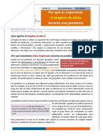 Data Disaggregation Factsheet Spanish