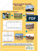 1. Construccion de Carpas Solares Tipo Tunel