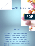 V1. Etika Dalam Penelitian