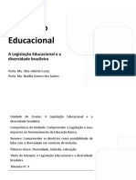 A Legislação Educacional e A Diversidade Brasileira