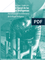 Informe Situacion Social de las Mujeres Indígenas