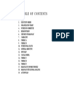 1. Table of Content