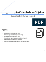 POO - Aula 9 - Conceitos Estruturais - Parte 2