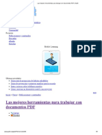 Las Mejores Herramientas para Trabajar Con Documentos PDF - Gabit