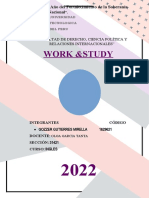 Work &study: Año Del Fortalecimiento de La Soberanía Nacional