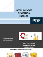 Instrumentos de Gestión Institucional PEI PCI RI PAT