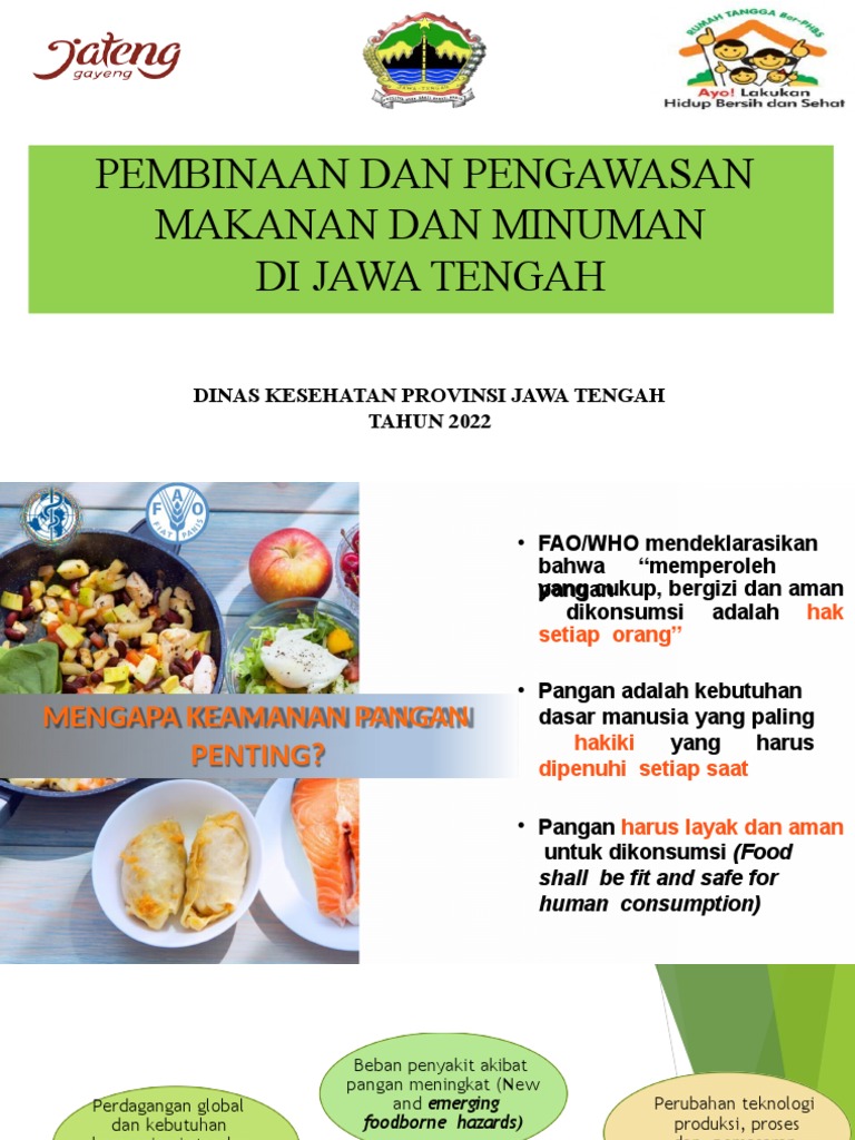 Pengawasan kualitas makanan di sekolah