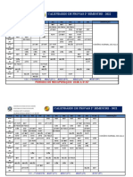 Calendário de Prova 2°B - 2022