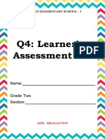 Q4 Learner's Assessment 4