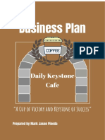 Business Plan: Daily Keystone Cafe