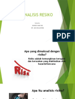 ANALISIS RESIKO PKM