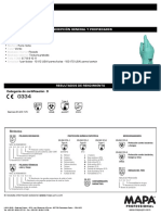 Guantes de Nitrilo Mapa