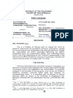 Promu: Court of Tax Appeals