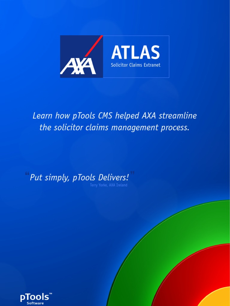 AXA Ireland Claims Management System PDF Business Process Insurance