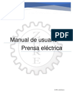 Manual de Usuario - Prensa