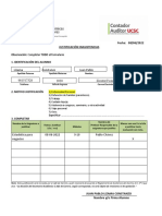 Formulario de Justificacion Cau - JP