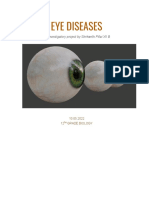 Eye Diseases: An Investigatory Project by Shrikanth Pillai XII B