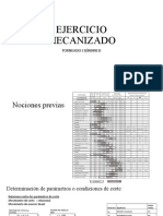 Ejercicio Mecanizado 1 (Cond - Corte, Tiempos, Costos)