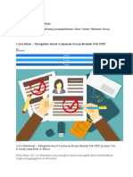 Deploker: Cara Buat - Mengirim Surat Lamaran Kerja Bentuk File PDF
