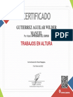 Curso Trabajos en Altura - Doc 46399038 - Gutierrez Aguilar Wilder Manuel